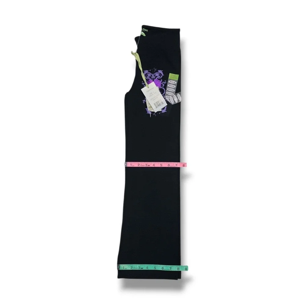 Earth Threads Sustainable Organic Black‎ Yoga Pants Girls Medium (6)